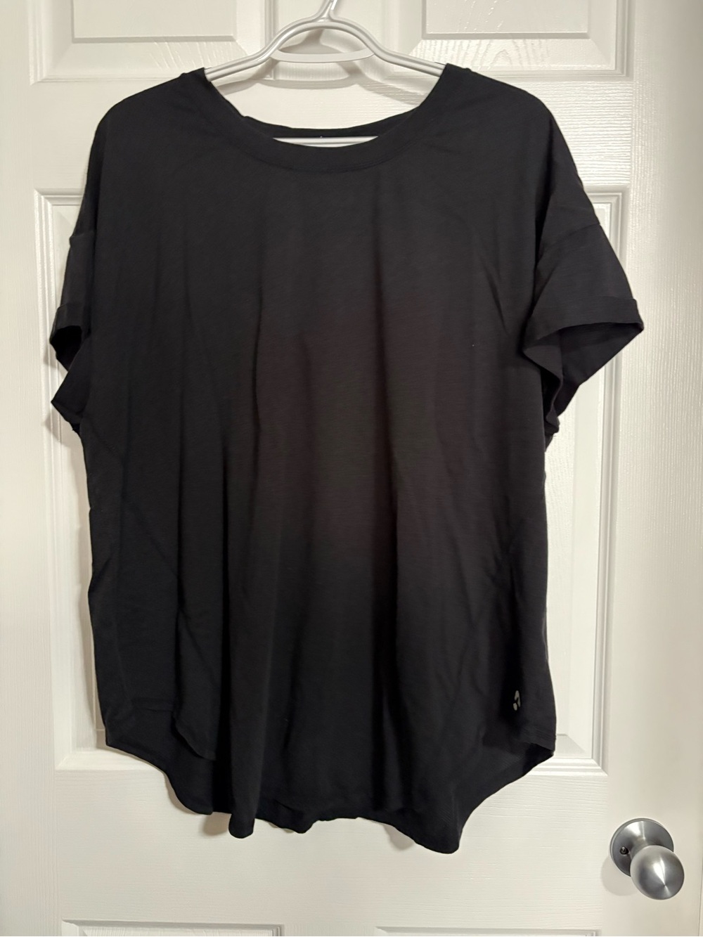 Active USA Black Athletic Crewneck Tee